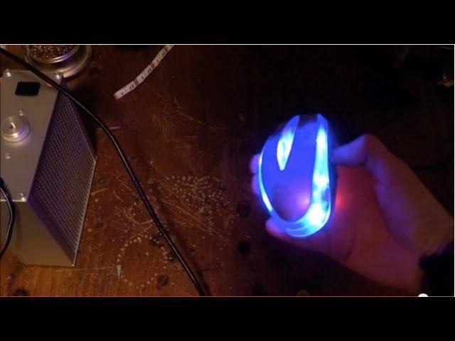 How To build a 20$ gaming mouse with adjustable glowing colour (step by step)