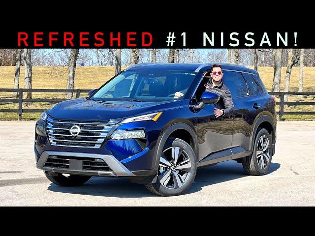 2024 Nissan Rogue -- Is this REFRESH Enough to Take Down RAV4 & CR-V?? (New Tech)