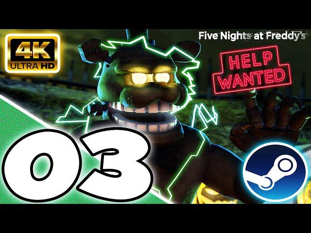 FNaF: Help Wanted (Curse of Dreadbear) - 100% Walkthrough Gameplay Part 3 - Danger! Keep Out! (UHD)