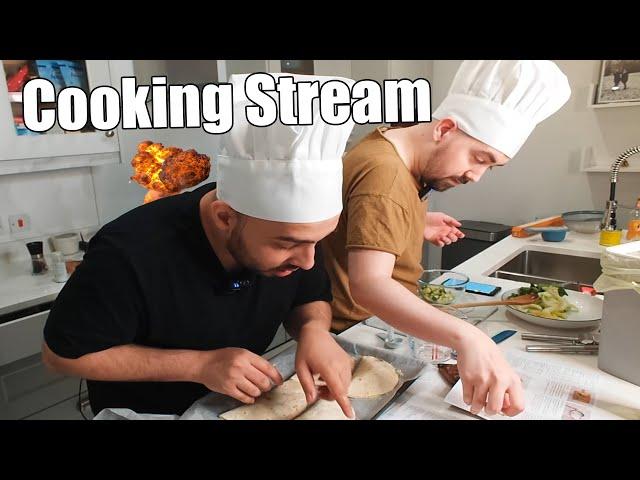 Two grown men almost burn the house down - Cooking w/ Steelmage & Zizaran