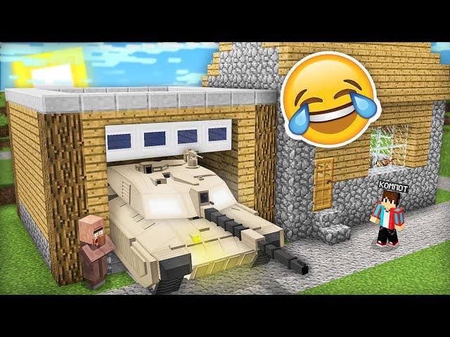 ЖИТЕЛЬ СКРЫВАЛ ЭТО ОТ ВСЕХ В СВОЁМ ГАРАЖЕ В МАЙНКРАФТ | Компот Minecraft