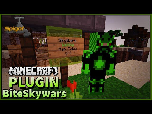 Tutorial Plugin BiteSkywars - SkyWars com PLACA Minecraft