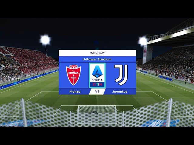 Monza vs Juventus | U-Power Stadium | 2024-25 Serie A | PES 2021