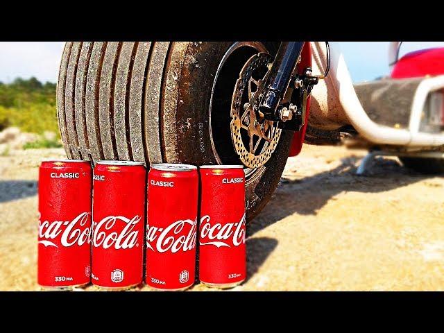 EXPERIMENT: ELECTRIC BIKE vs COCA COLA