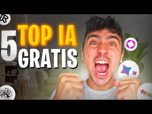 TOP 5 IA GRATIS que NO CONOCIAS