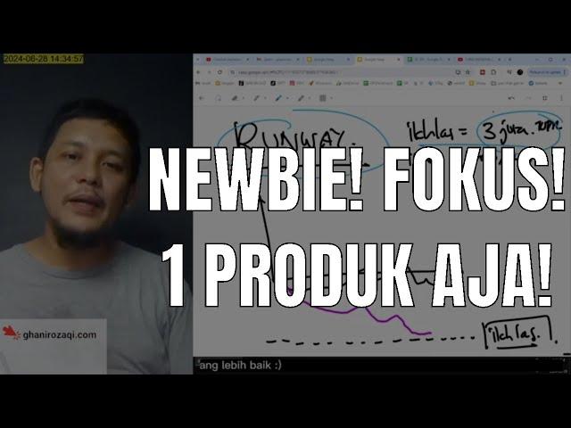 FOKUS Hanya 1 Produk untuk Jualan Online! | Cara Menghasilkan Uang Dari Shopee Tiktok Shop Tokopedia