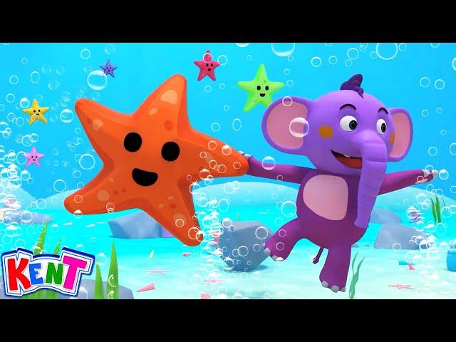 Kent The Elephant - Swimming In The Sea | NEW Nursery Rhymes & Kids Songs