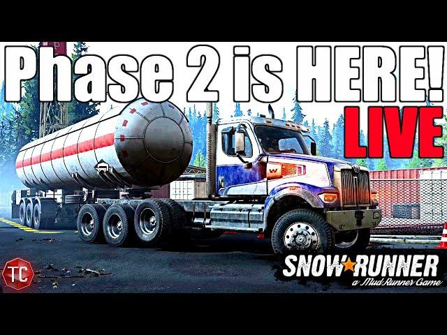 SnowRunner: PHASE 2 IS OUT! NEW WESTERN STAR 49X, NEW MODS, YUKON GAMEPLAY, & MORE!