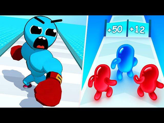 Level Up Runner | Join Blob Clash 3D - All Levels Gameplay Walkthrough (Part 1)