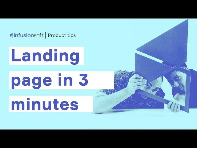 How to Build a Landing Page in 3 Minutes