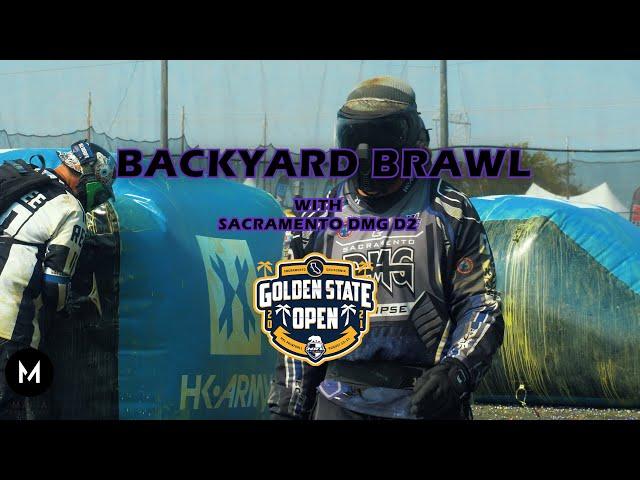 Backyard Brawl With Sacramento DMG D2 NXL Golden State Open 2021 Paintball Tournament