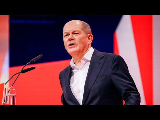 Rede von Olaf Scholz auf dem SPD-Parteitag