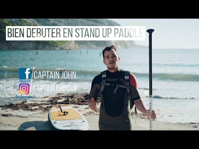 Tuto Stand Up Paddle débutant (les bases) dans la calanque de Sormiou, by Captain John paddle coach