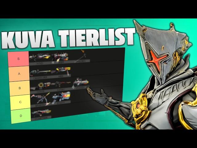 The ULTIMATE Kuva Tierlist in Warframe!