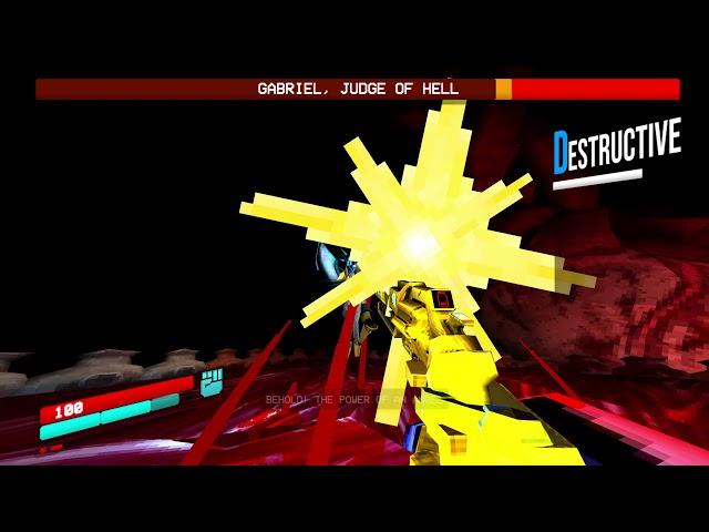 ULTRAKILL - Gabriel Judge of Hell Boss Fight