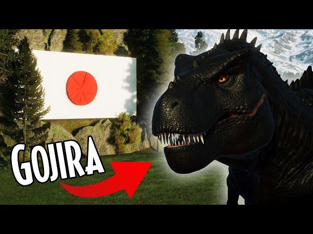 GOJIRA Has a Secret Side To His Habitat In Jurassic Park Japan | Jurassic World Evolution 2