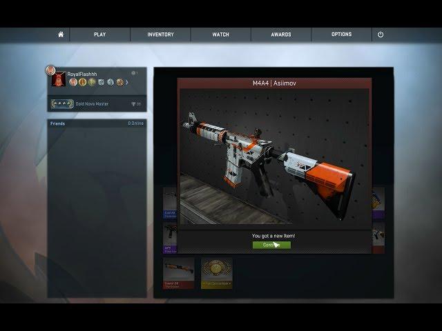 Winter Offensive Weapon Case | Unboxing #2 (M4A4 | Asiimov)