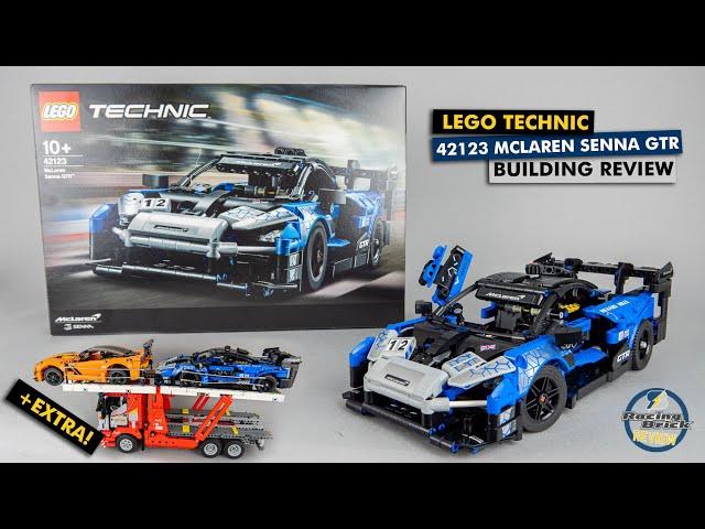 LEGO Technic 42123 McLaren Senna GTR detailed building review