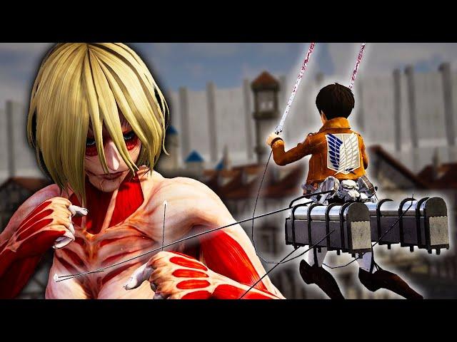 Attack on Titan VR is CRAZY
