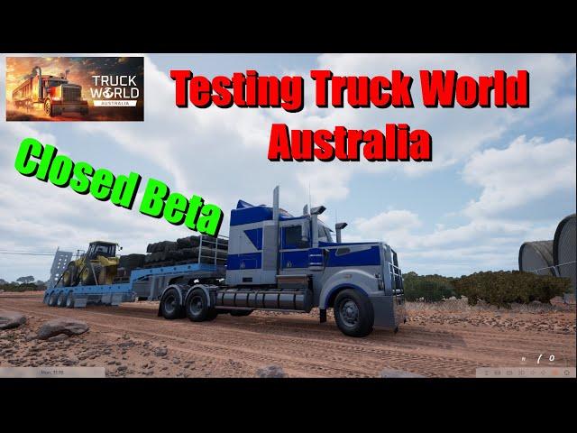 Truck world Australia Closed Beta preview