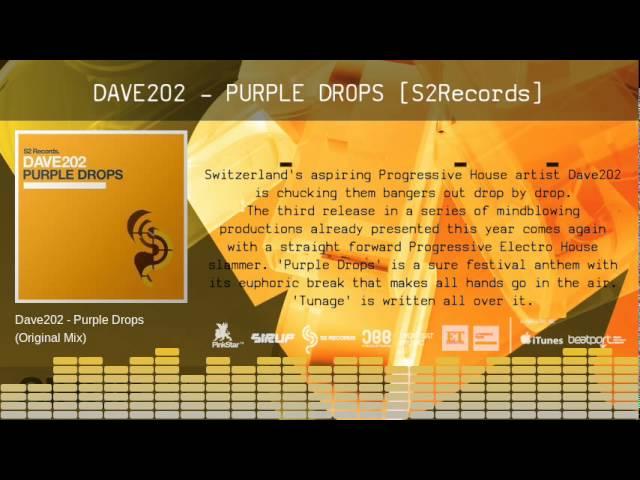 Dave202 - Purple Drops [S2Records] - Teaser