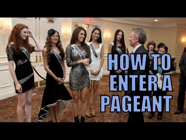 How to enter a pageant