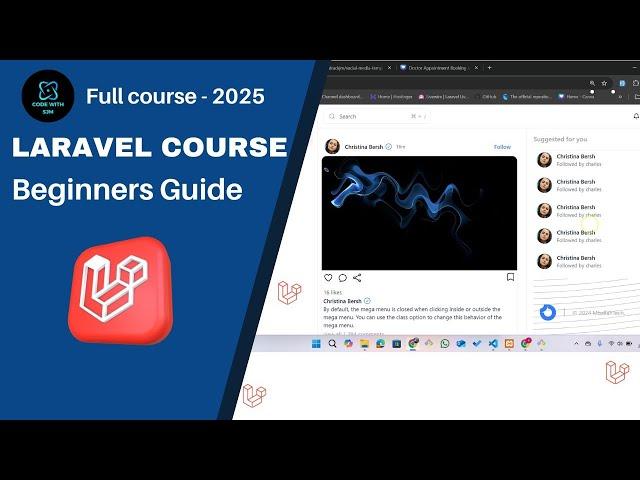 Laravel 11 Tutorial for Beginners: Complete Course from Scratch (Full Guide)