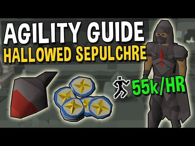 A Mid Level Guide to the Hallowed Sepulcher [55k/hr]! Darkmeyer Agility Training Method![OSRS]