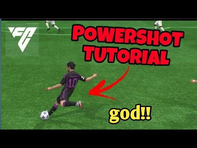 How to Become GOD at POWERSHOT’S In EA FC Mobile||god of power shot||fc mobile 