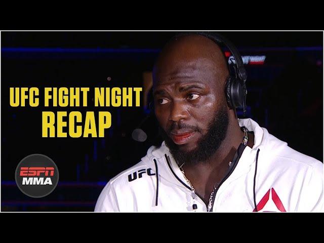 Jairzinho Rozenstriuk on Overeem KO, wanting Ngannou next | UFC Fight Night Post Show | ESPN MMA