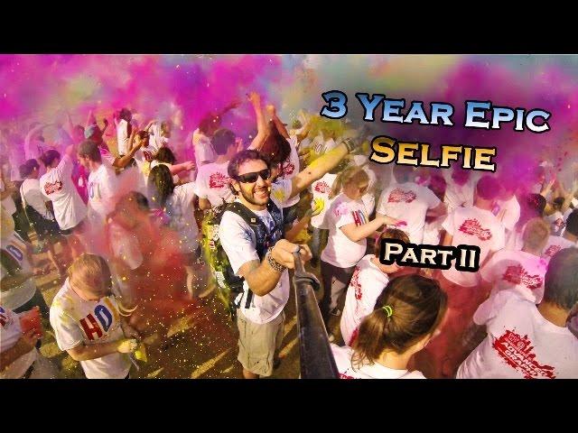 3 Year Epic Selfie - Around the World in 360° Degrees - Part II