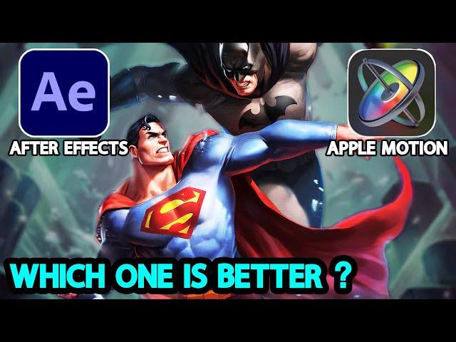 After Effects vs Apple Motion