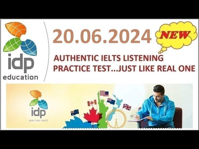 BRITISH COUNCIL IELTS LISTENING PRACTICE TEST 2024 | 20.06.2024