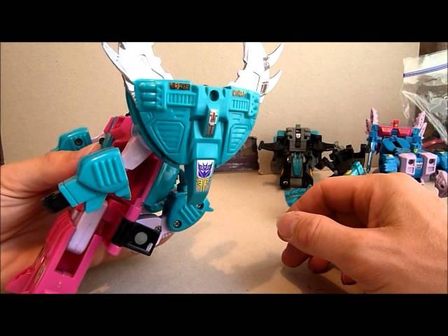 Transformers G1 SEACONS And CRAZYDEVY Add On Parts Review