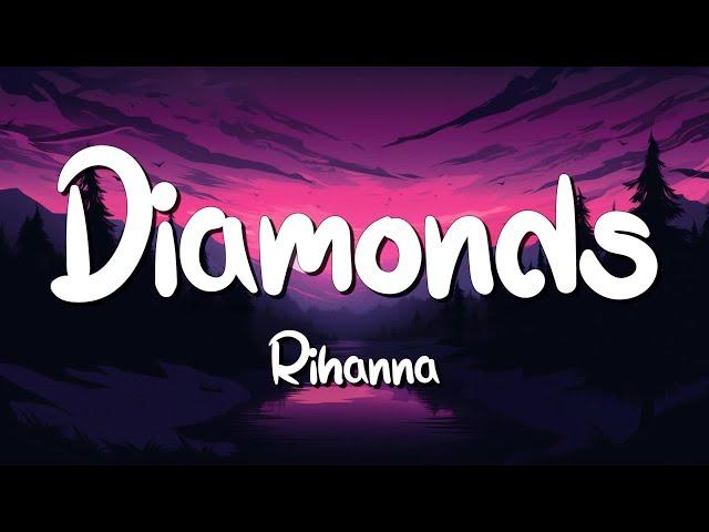 Diamonds - Rihanna (Lyrics) || Justin Bieber , Christina Perri... (MixLyrics)