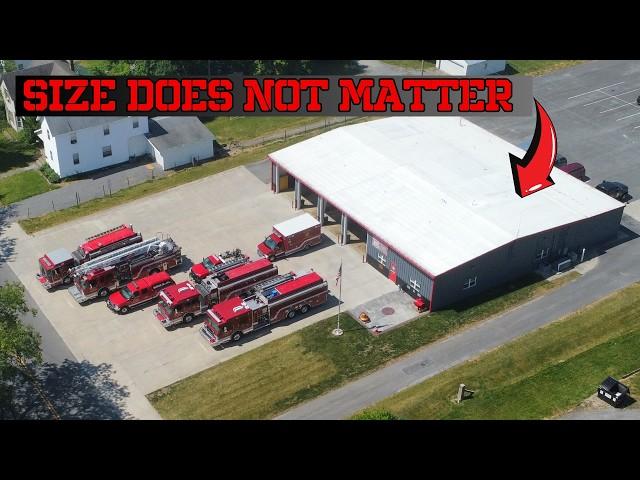 What's INSIDE A Fire Station with 7,800 Gallons of Water