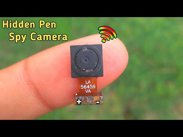 Amazing Spy Pen Camera Using Mobile Camera || Spy Cctv pen camera