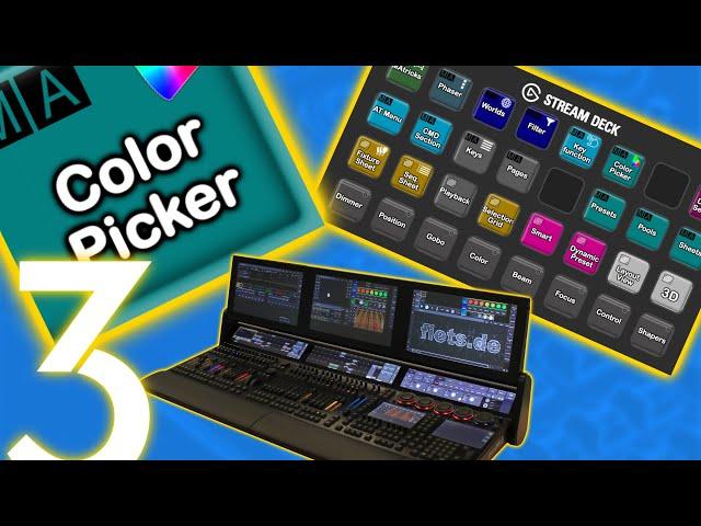 Easy Stream Deck - Color Picker for your grandMA3