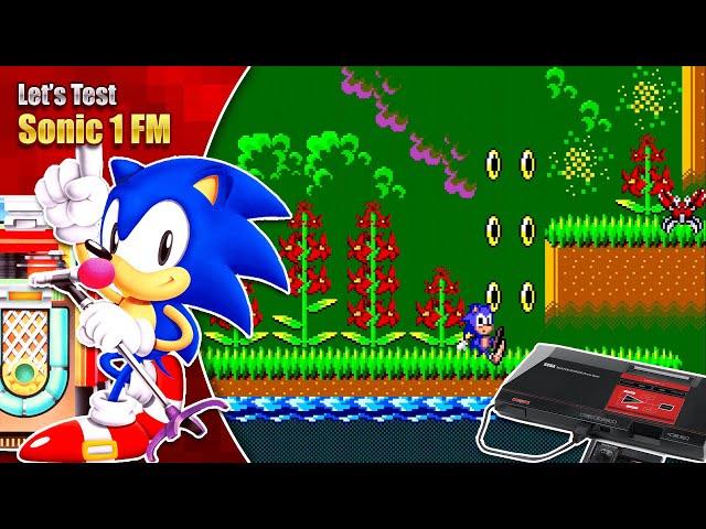 Sonic 1 FM - But does it work on Real Hardware?