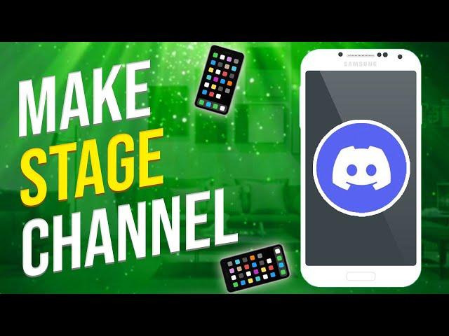 How To Make A Stage Channel On Discord (2022)