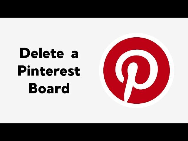 How to Delete a Pinterest Board | Pinterest Boards | Simple Pinterest Tutorials