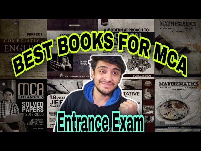 Best Books For MCA Entrance Exam(NIMCET,JNU,DU,PUNE,etc)
