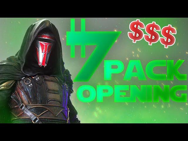 I Spent 2 BILLION Credits on SWTOR Cartel Packs