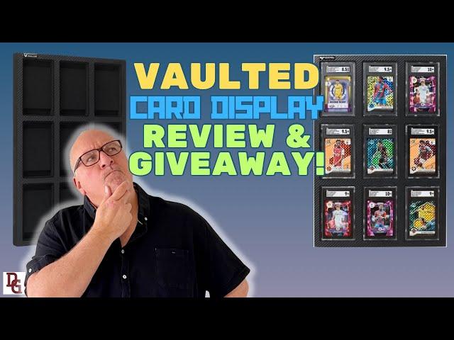 GIVEAWAY!Vaulted Sports Card Display Review!