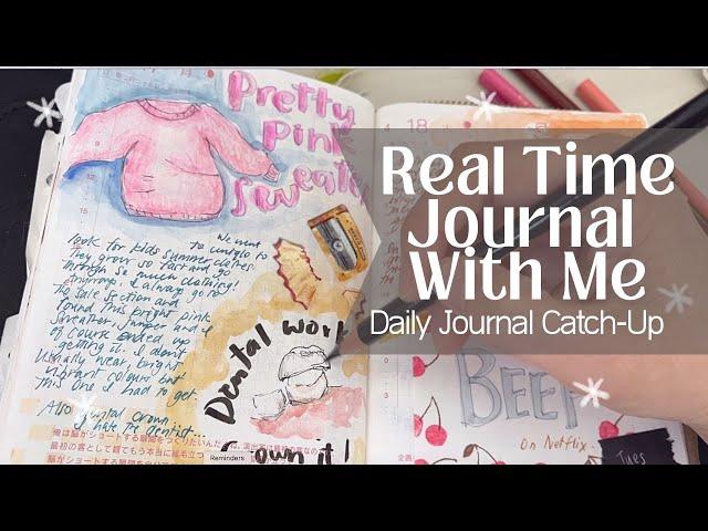 Creative Journal With Me : Hobonichi Techo Journal Catch-Up