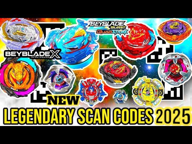 BEYBLADE BURST SCAN CODES LEGENDARY 2025 | BEYBLADE BURST APP NEW