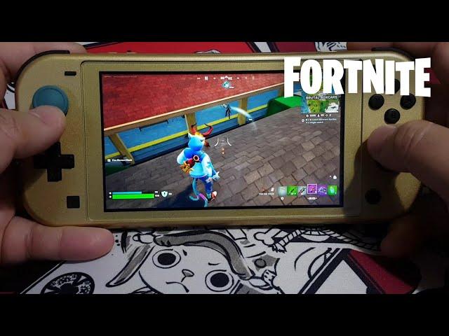 Fortnite New Chapter 6 Gameplay on Nintendo Switch Lite Part 133