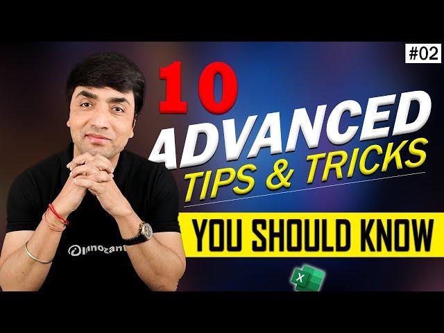 Top 10 Advanced Excel Tips and Tricks