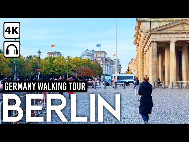 BERLIN, Germany  Experience The Capital in Autumn | 4K Walking Tour