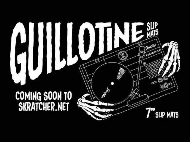 GUILLOTINE 7" SLIPMAT BY SKRATCHER